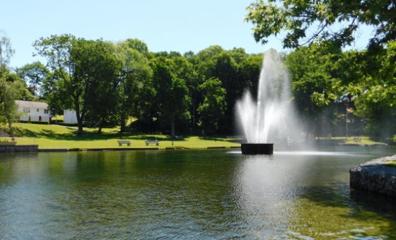 Photo of fountain in Roaring Spring PA